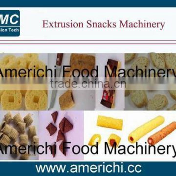 Co extrusion snacks machines