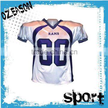 High quality white American football jersey wholesale price                        
                                                                                Supplier's Choice