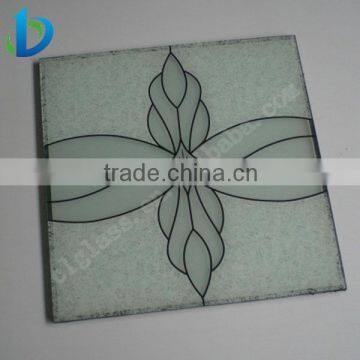 Painted Glasssilk Screen Glass photo-4
