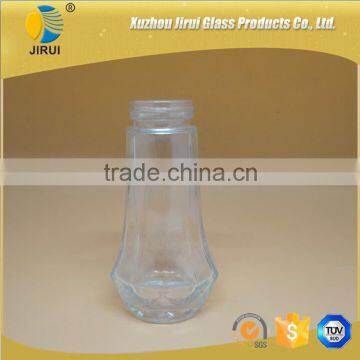 160ml clear glass spices jar