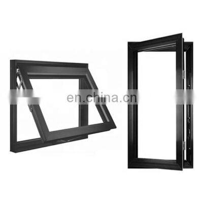 Hurricane proof impact resistance aluminium awning windows on sell