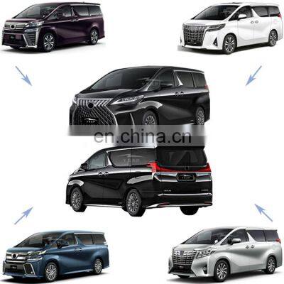 New Design Hot Selling Auto Body Kit Accessories Headlamp Taillamp Bumper Grille for 15-20 Alphard Facelift to LM Kit Upgrade