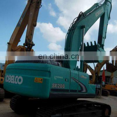 used crawler excavator Kobelco SK200-8, Cheap sale Japan 20ton Kobelco SK200 in China