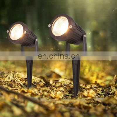220V 110V 12V 24V Outdoor Garden Lamp 3W 5W 7W Cob Spike LED Spot Light photo-3