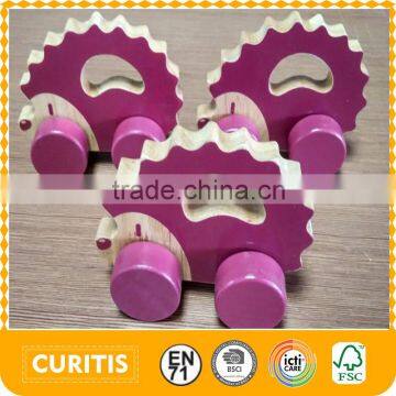 2016 New Design Wooden Animals Toys Most Popular Small Car Toy For Little Kids Special Design Mini Animal