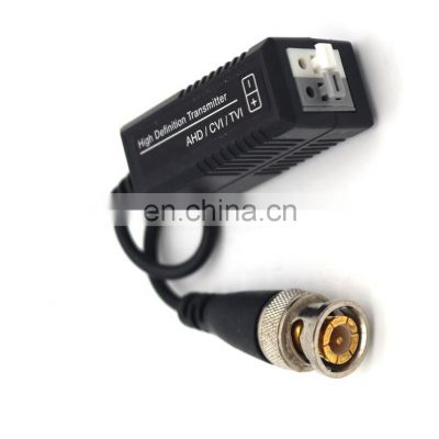 Mini CCTV BNC single passive video balun connector HD-CVI/TVI/AHD Transceiver Cable