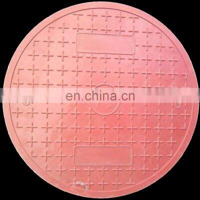 Plastic Road Drain Cover Round FRP Manhole Cover Well Pit Covers photo-3