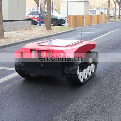 high quality tracked robot chassis robot platform tank TinS-17 robot chassis