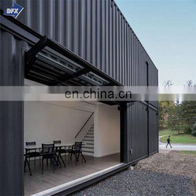 America  style Modern prefabricated house shipping container home 40 feet