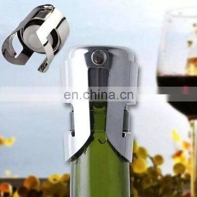 New Arrival 2022 Metal Engraving Unique Stainless Steel Personalized Bottle Wine Stopper Custom Logo photo-2