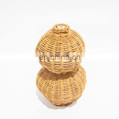 Hot Sale Rattan Lamp Pendant Light Vintage Hanging Lamp Shades Living Room Decor Best Wholesale photo-2