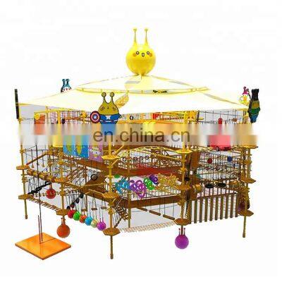 Team Building Ropes Climbing Adventure Rope Course Equipment photo-2