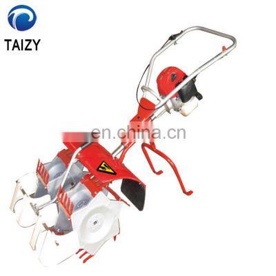 1Japan gasoline engine power tiller weeder rice weeder paddy field weeding machine