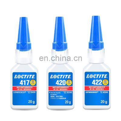 20g Loctiter 417 420 422 Super Instant Dry Glue High Viscosity Adhesive Metal Glass Bonding