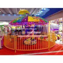 Zhongshan Tai Le Play Children's Indoor and Outdoor Small and Medium-sized Glass Steel Children's Rotating Flying Chair Colorful Flying Chair Waterproof Exemption Amusement Equipment Playground Must-have photo-4
