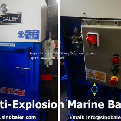 Anti-Explosion Marine Baler, Anti-Explosion Marine Baling Press Machine