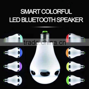2015 Smart Bulb Speaker Led Bulb Bluetooth Speaker App