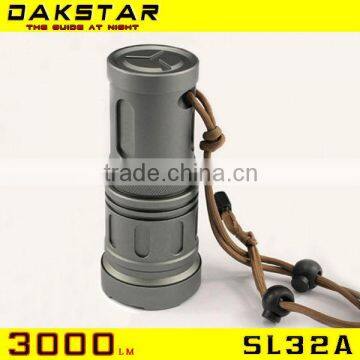 DAKSTAR SL32A XML U2 3000LM 18650 Aluminum CREE Rechargeable High Power Search Superbright Strong Light Torch photo-4