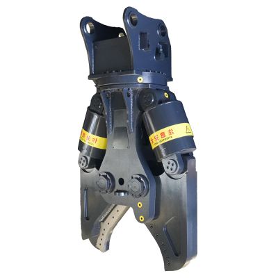 Building demolition high torque stable performance excavator double cylinder hydraulic shear