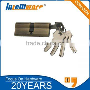 Solid Brass Double Wooden Door Lock Cylinder photo-2