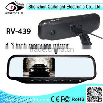 4.3 inch TFT LCDspecial rear view mirror with DVR