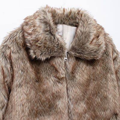 A Versatile, Retro and Fashionable Old-fashioned Style Long-sleeved Warm Sweater-style Short Coat With a Cozy Fleece Lining. photo-3