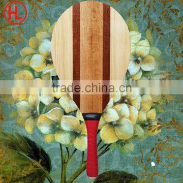 Frescobol game high grade solid wood beach tennis racket/beach bat/beach paddle                        
                                                Quality Choice
