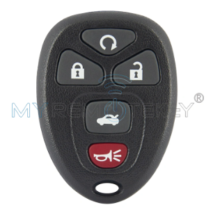 FCC OUC60270 / OUC60221 Remote fob 315Mhz/434mhz 5 button for GM Buick Cadillac Chevrolet 2006-2013 PN 15912860