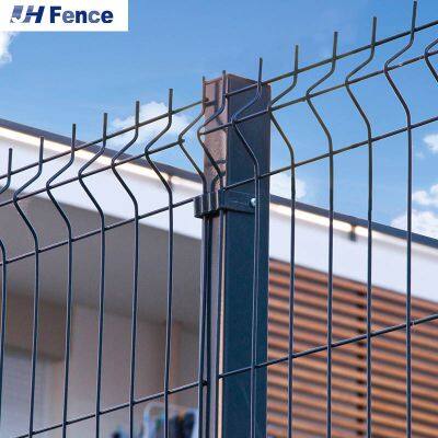 Customized 3D Panel Fence /China 3D Curved Welded Wire Mesh Fencing/3D V Profile Mesh Panels