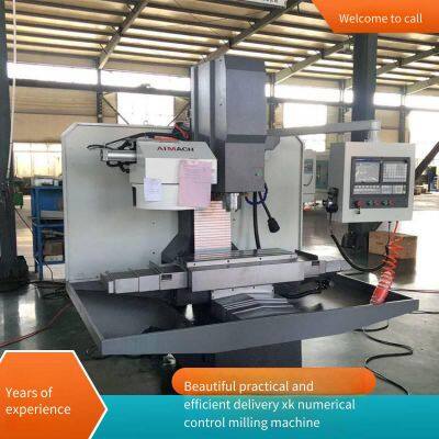 Jiucheng Machine Tool Xk7126 Cnc Milling Machine for Small Molds, Vertical Hard Rail With Full Protection and Tool Magazine Installation