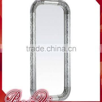 Barber Salon Mirror Station Styling Oval Single Side Salon Wall Mirror Carving Frame Salon Mirror