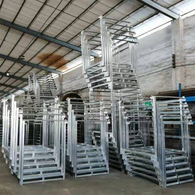 Stackable Steel Pipe Storage Rack for Logistics and Warehousing