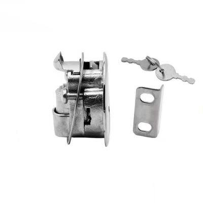 Wholesale Marine Grade Steel Deck Hatch Turning Lock Lift Handle Hatch Lock With Lift Key photo-4