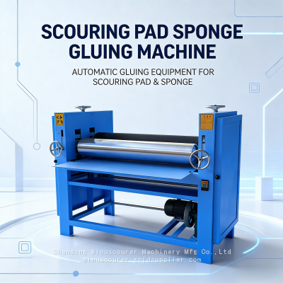 High Efficiency Sponge Gluing Machine for Cleaning Pad Production