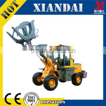 XD918F 1.6T Wood Grab loader Log Loader(alibaba express Forest machine) with CE FOR SALE made in china