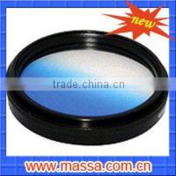 49mm Circular Gradient Lens Filter Blue Gradient