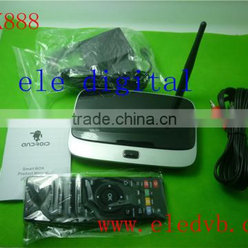 MK888 Android 4.2 TV Box Bluetooth MK888 TV Box Android Mini PC Quad Core RK3188 TV Box MK888 In Stock