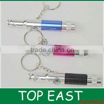 LED keychain with whistlecheaper price hot sales