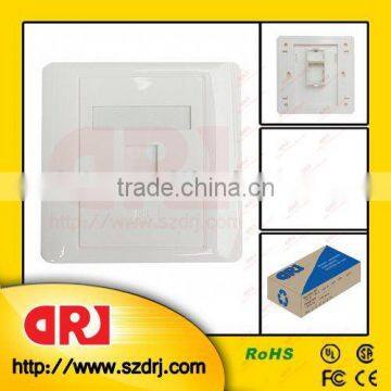 cat5e single port amp faceplate