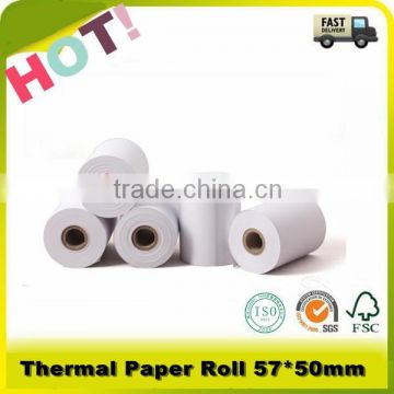 65g 57*57mm The Cheapest Price Cash Register Type Thermal Paper Roll