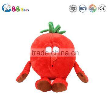 2015 Best Selling Customizable Cute Red Stuffed Plush Toy Fruit Dolls photo-2