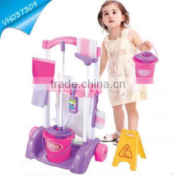 New Design Cleaning Cart Toys Kids House Cleaning Play Set