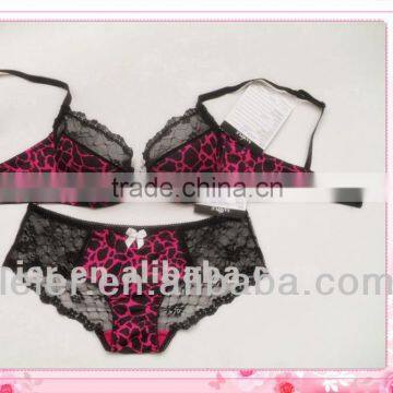 Fashion Push-up Bra&Boyshort Set