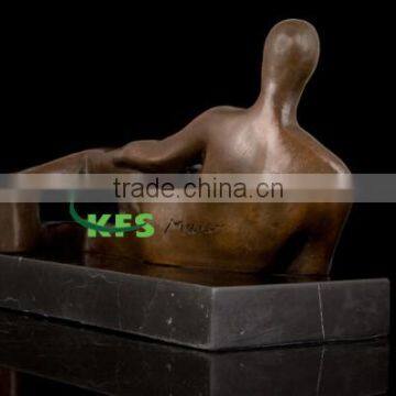 Bronze Henry Moore Small Statue photo-4