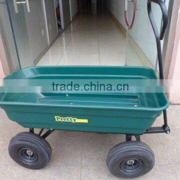 plastic garden cart TC2135 (125L)