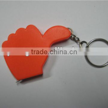 thumb ruler with keychain