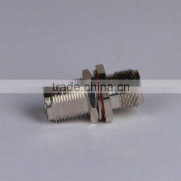 high quality N double female bulkhead connector,waterproof connector