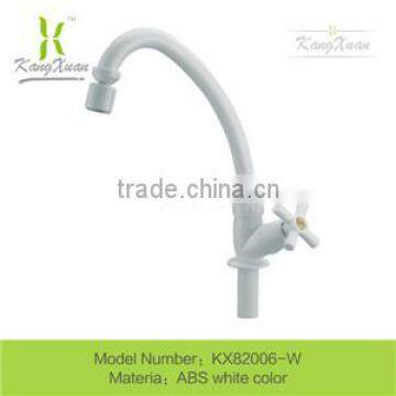 China white color bathroom faucet with gooseneck