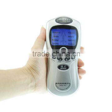 Hand-held pulse therapy massager