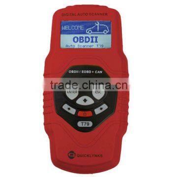 EOBD/OBDII Code Reader (yellow / Multi-language) T79-auto Scanner photo-2